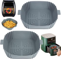 ظرف سیلیکونی هواپز و سرخ کن بدون روغن